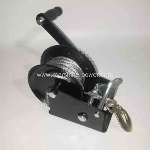 Wire Rope Manual Winch Small Boat Trailer